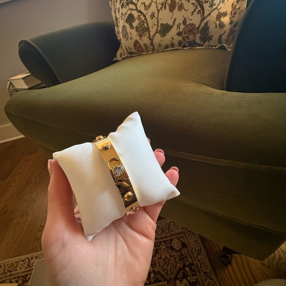 Michael Kors Gold Lock Bracelet - Picture 2 of 11